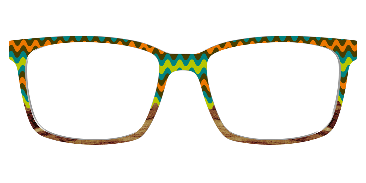The Woodgrain Waves - Lifestyle Kirby Top Image - Pair Eyewear