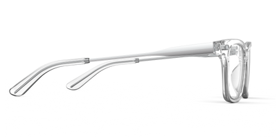 The Larkin - Crystal Clear Acetate Silver Metal - Thumbnail13 - Pair Eyewear