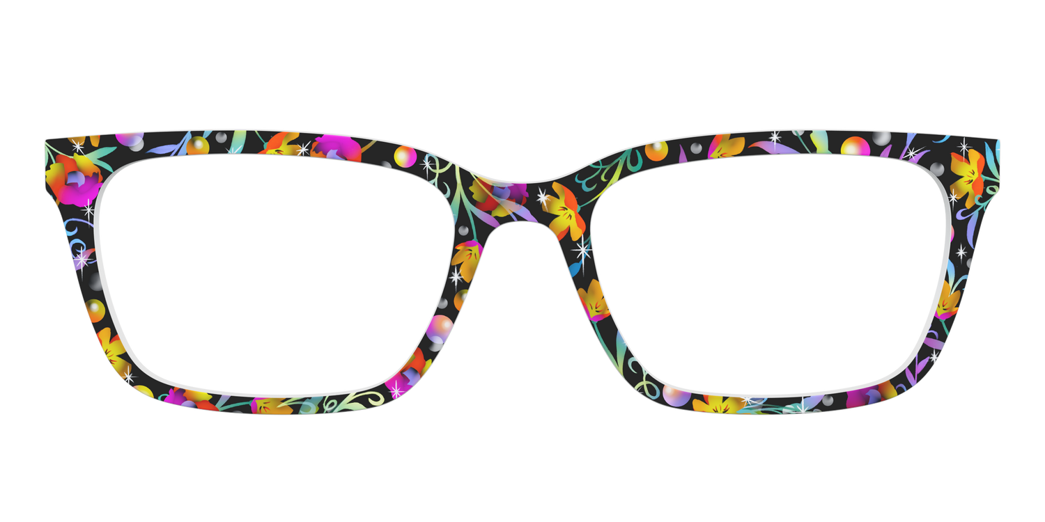 The Airbrushed Floral - Front Top Image - Pair Eyewear