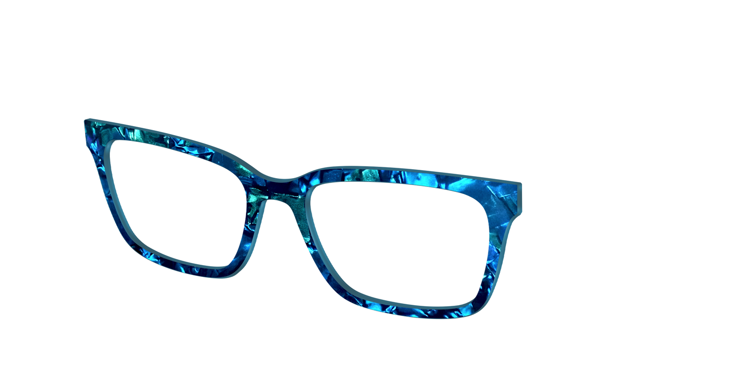 The Alexandrite Pearl Marble - Angle Top Image - Pair Eyewear