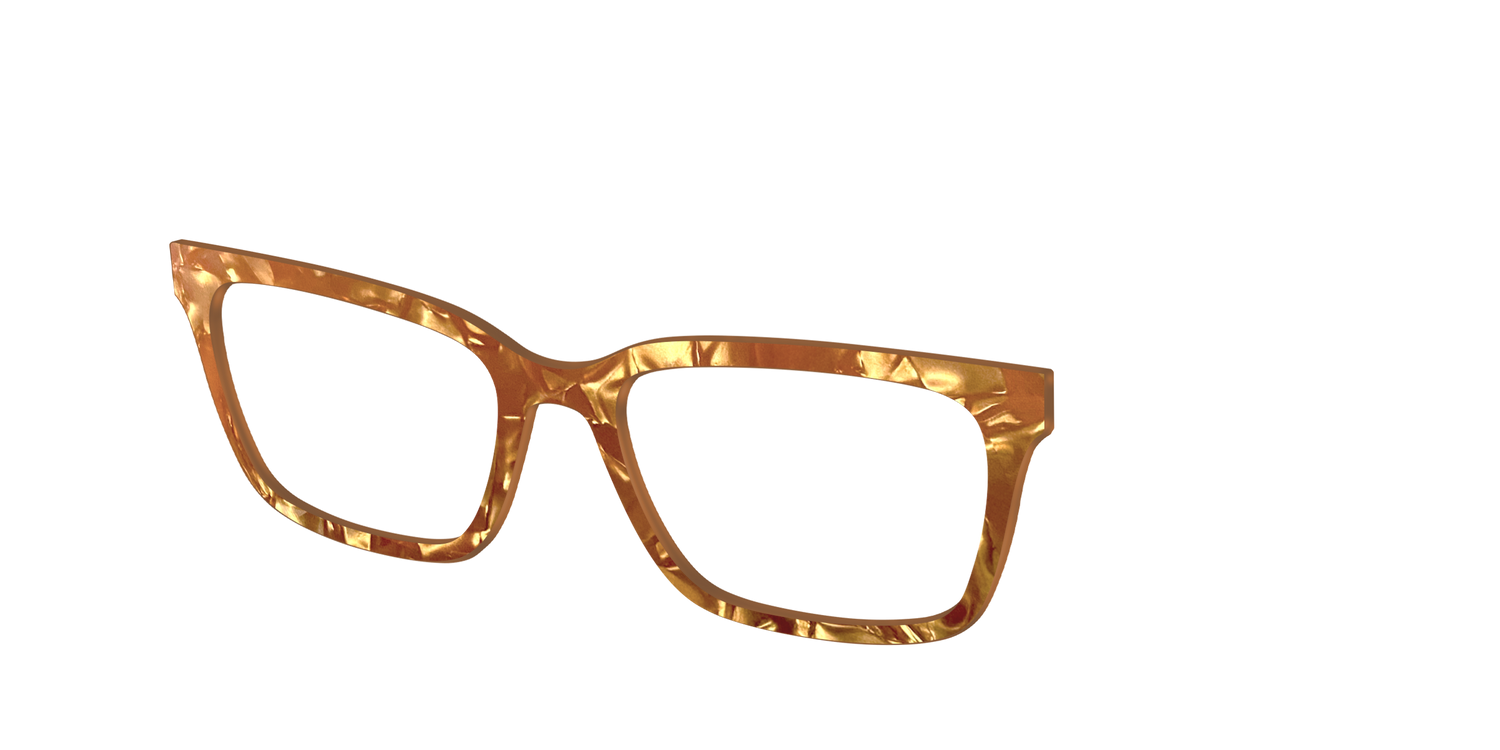 The Amber Pearl Marble - Angle Top Image - Pair Eyewear