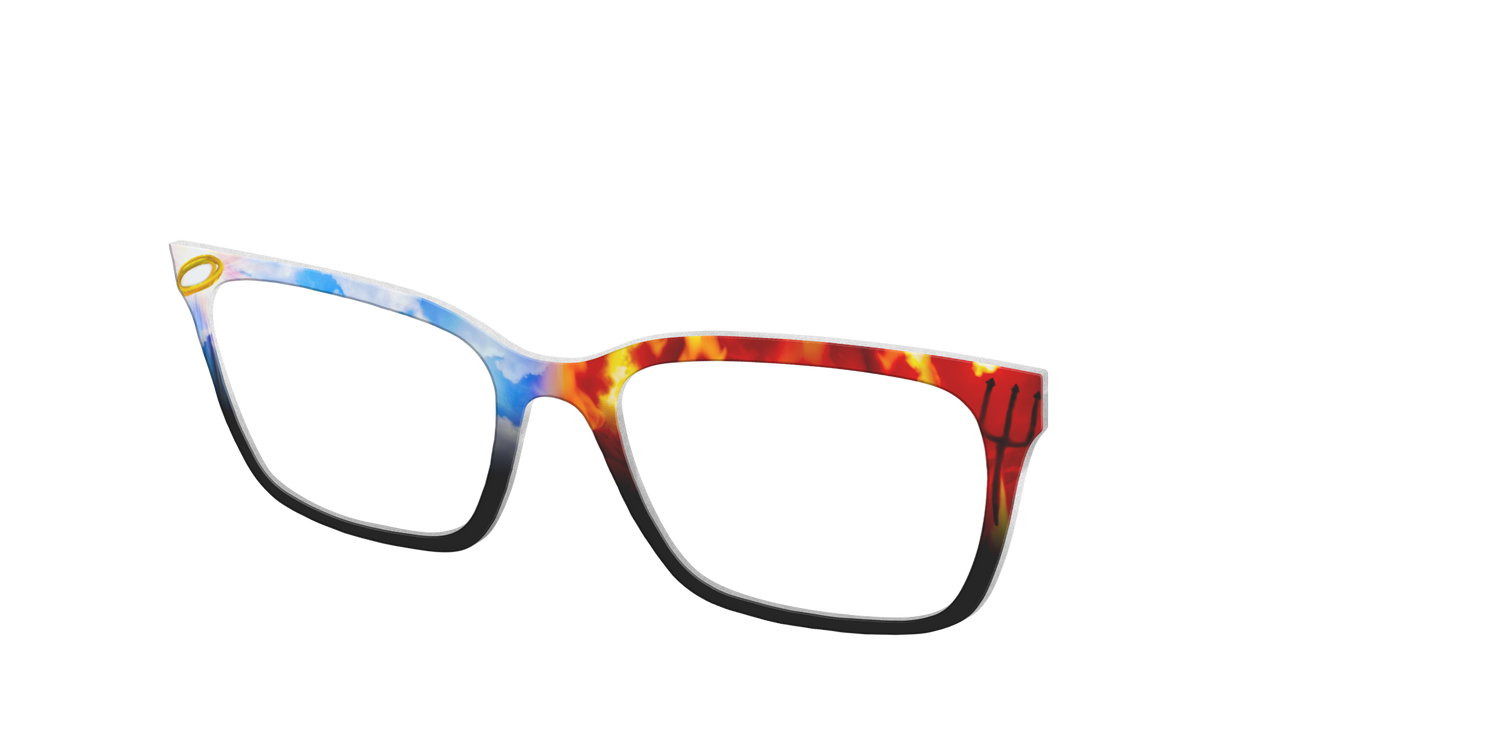The Angel & Devil - Angle Top Image - Pair Eyewear