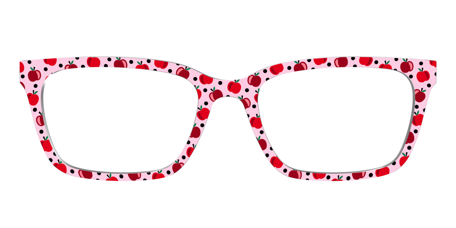 The Apple Polka Dot - Front Top Image - Pair Eyewear