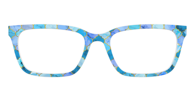 The Aqua Tiles - Front Top Thumbnail - Pair Eyewear