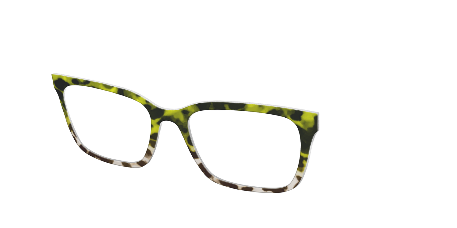 The Avocado to Ivory Tortoise - Angle Top Image - Pair Eyewear