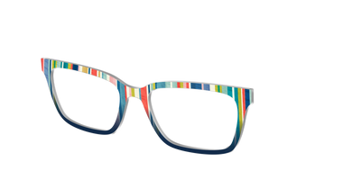 The Beach Bum Stripes - Angle Top Thumbnail - Pair Eyewear