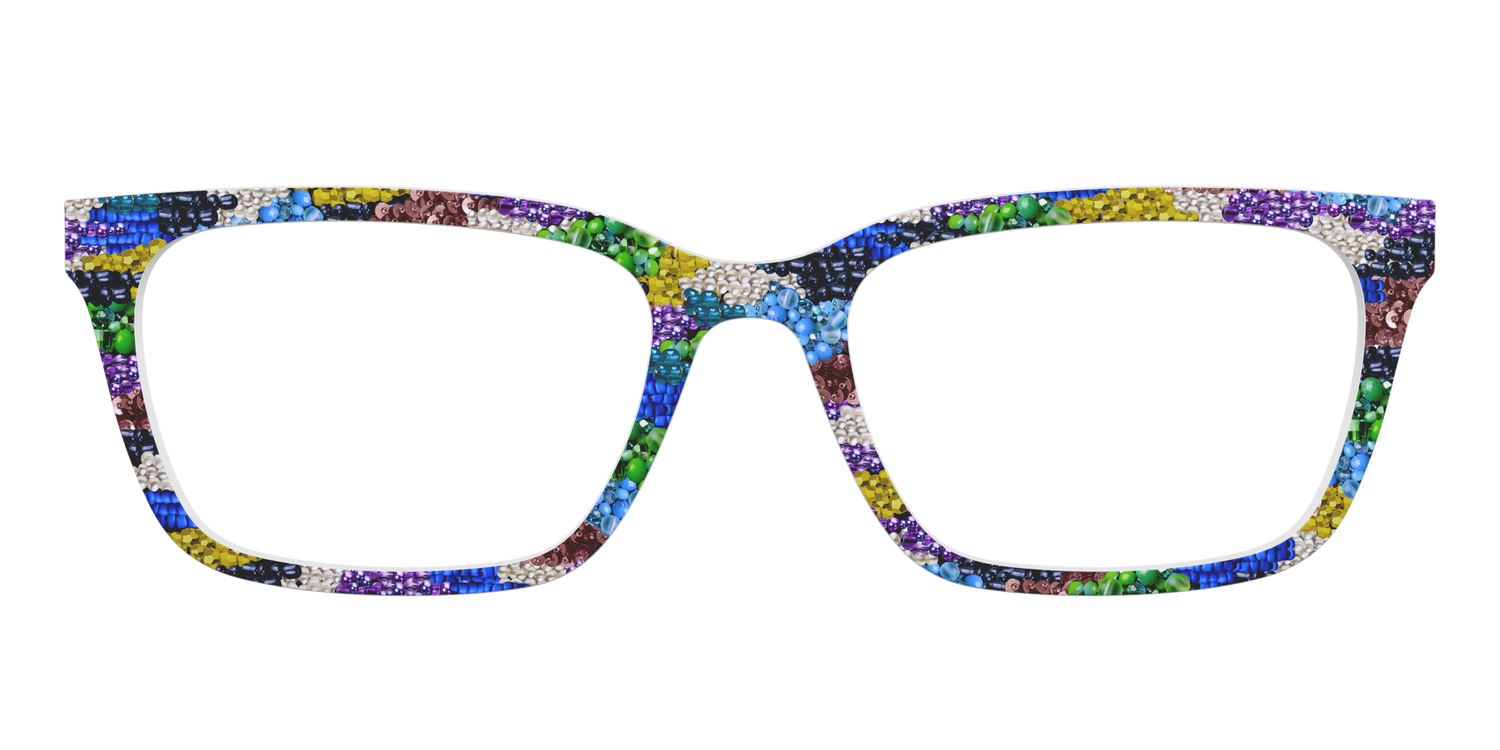 The Beaded Camo - Front Top Image - Pair Eyewear