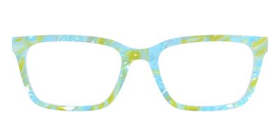 The Blue Lemonade Pearl Marble - Front Top Thumbnail - Pair Eyewear