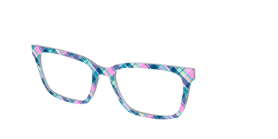The Breezy Plaid - Angle Top Thumbnail - Pair Eyewear