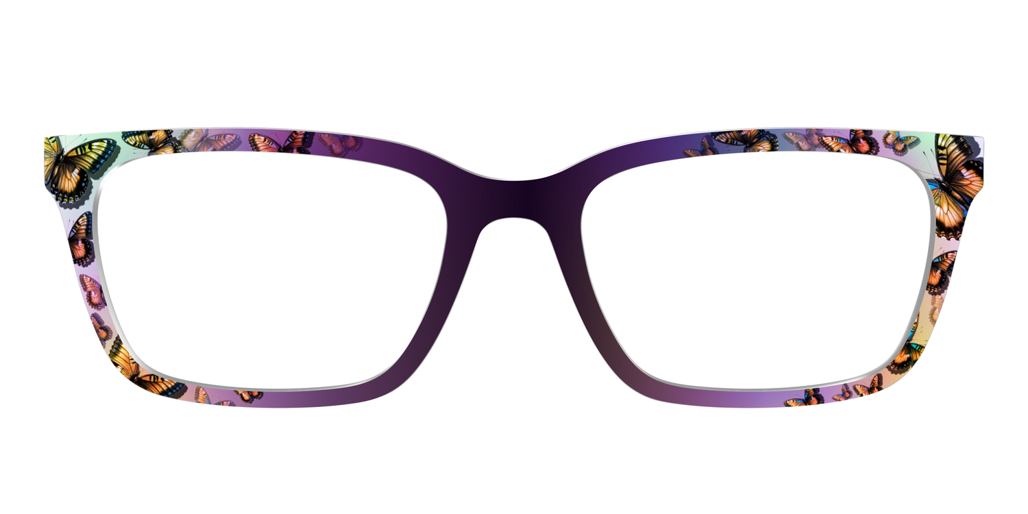 The Butterflies in Flight - Front Top Image - Pair Eyewear