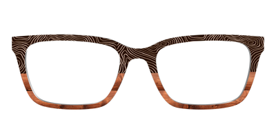 The Cabin Woodgrain Split - Front Top Thumbnail - Pair Eyewear