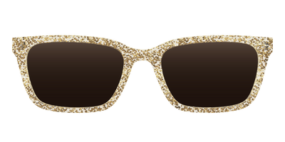 The Polarized Champagne Sparkle Sun Top - Front Top Thumbnail - Pair Eyewear
