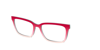 The Cherry to Peach Gradient - Angle Top Thumbnail - Pair Eyewear