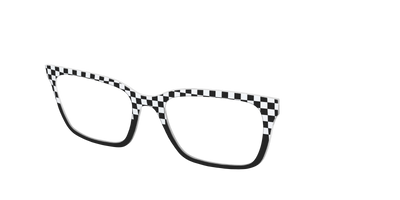 The Classic Check Split - Angle Top Thumbnail - Pair Eyewear