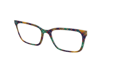 The Collegiate Plaid - Angle Top Thumbnail - Pair Eyewear