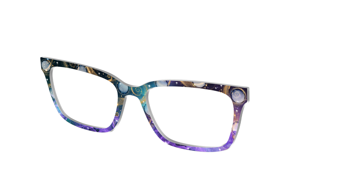 The Crystal Ball Haze - Angle Top Image - Pair Eyewear