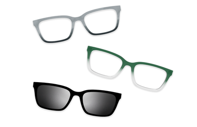 Crystal Clear Silver Metal - Set - Product Thumbnail 7 - Pair Eyewear