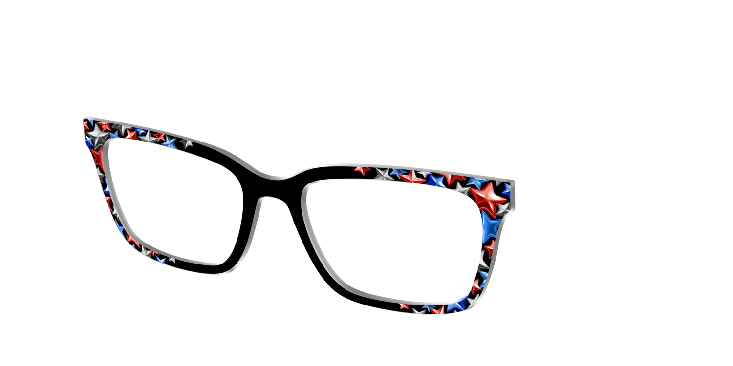 The Dimensional Stars - Angle Top Image - Pair Eyewear