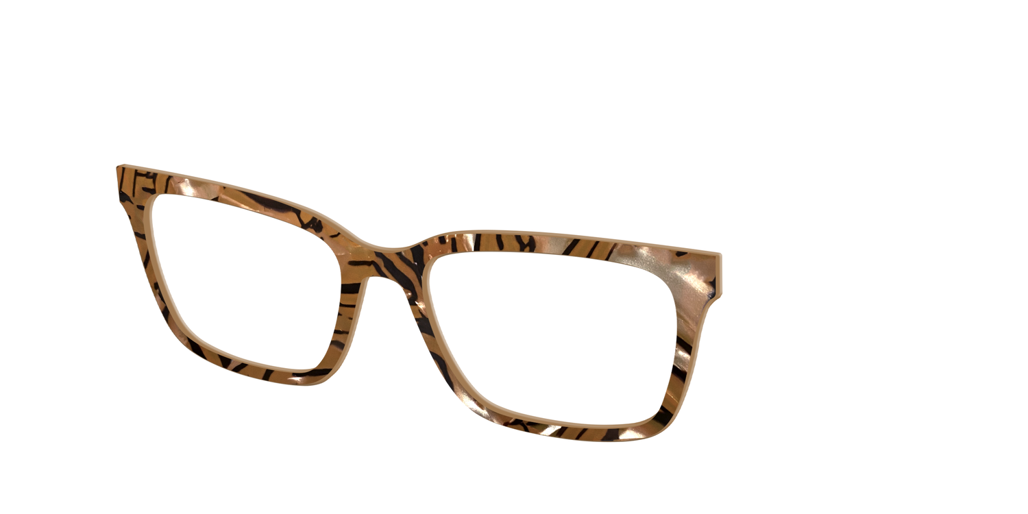The Driftwood Pearl Marble - Angle Top Image - Pair Eyewear