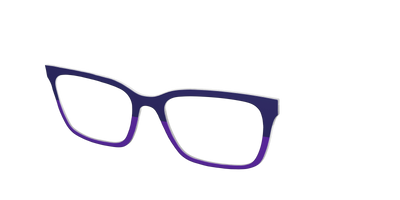 The Eggplant & Grape Split - Angle Top Thumbnail - Pair Eyewear