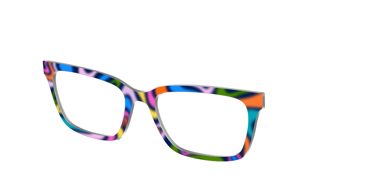 The Elementary Marble - Angle Top Image - Pair Eyewear
