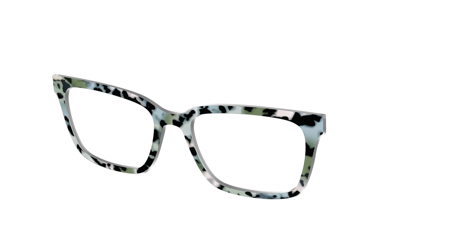 The Expressive Tortoise - Angle Top Image - Pair Eyewear