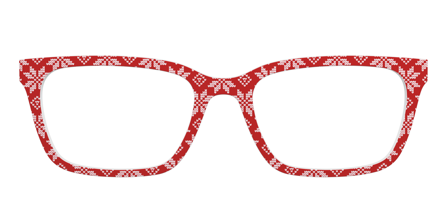 The Fairisle Snowflakes - Front Top Image - Pair Eyewear