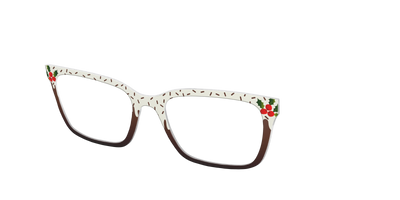 The Figgy Pudding - Angle Top Thumbnail - Pair Eyewear