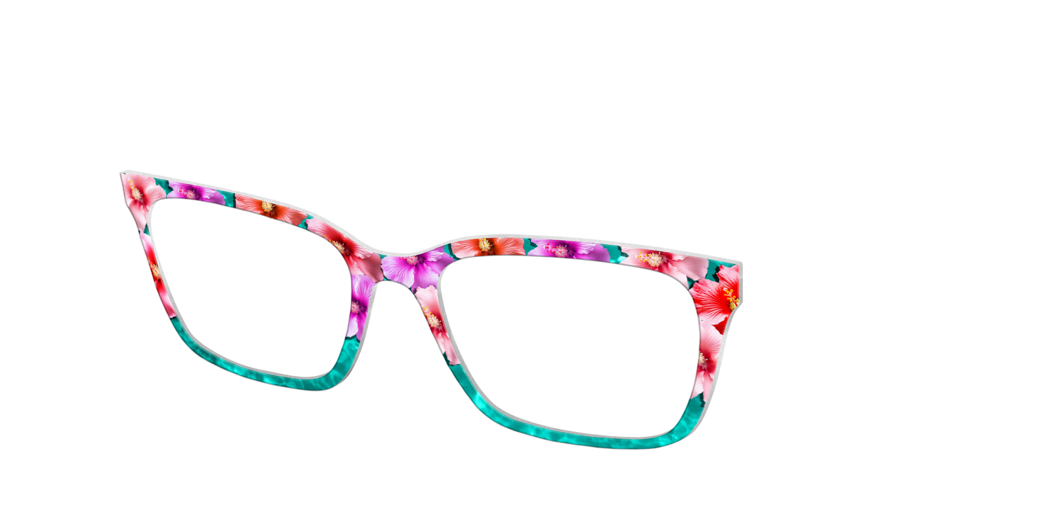 The Floating Florals - Angle Top Image - Pair Eyewear