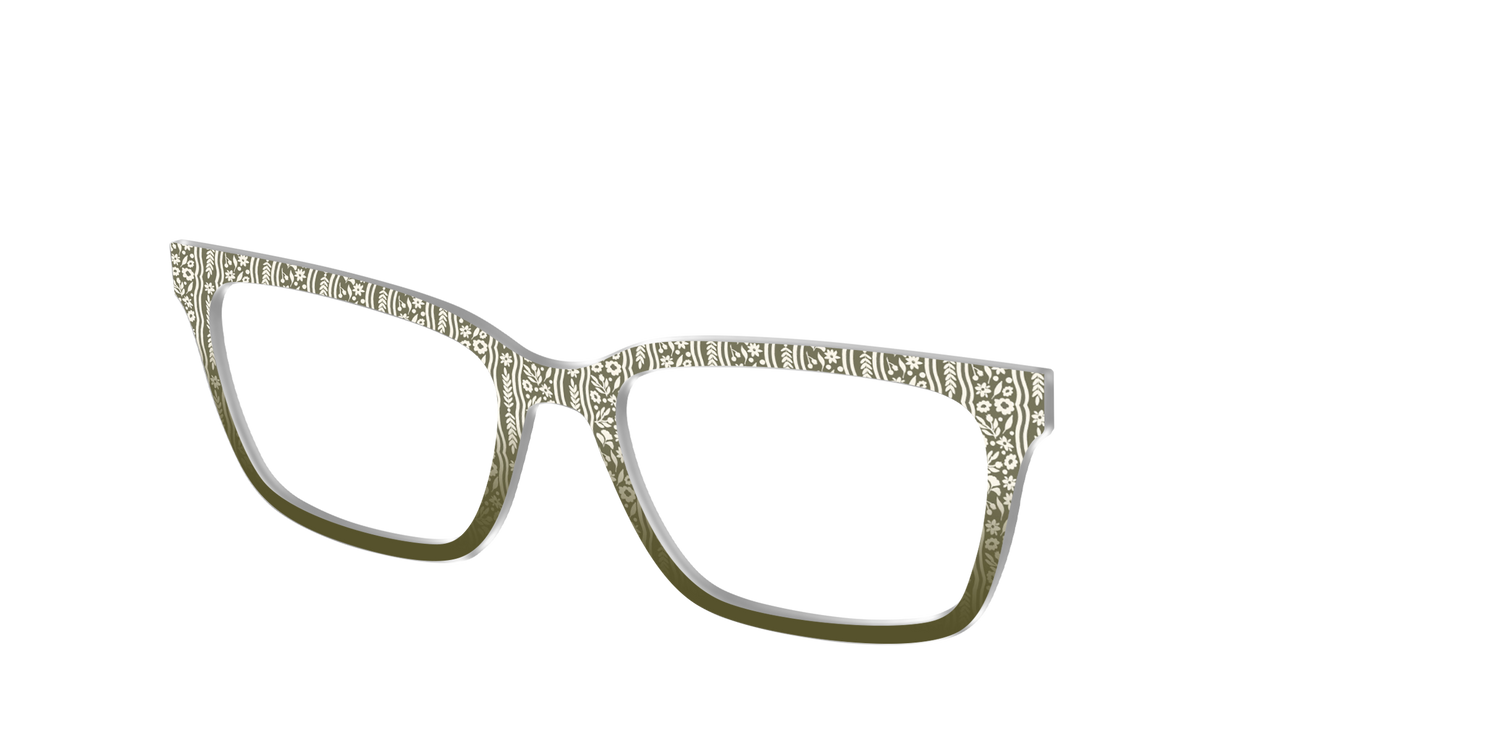 The Floret Stripes - Angle Top Image - Pair Eyewear