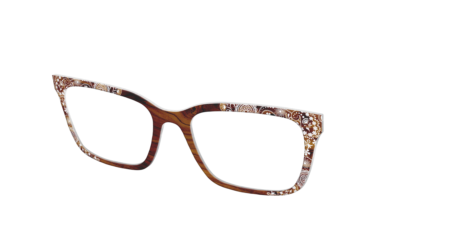 The Folk Melody Paisley - Angle Top Image - Pair Eyewear
