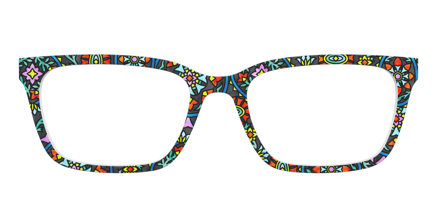 The Forest Stained Glass - Front Top Image - Pair Eyewear