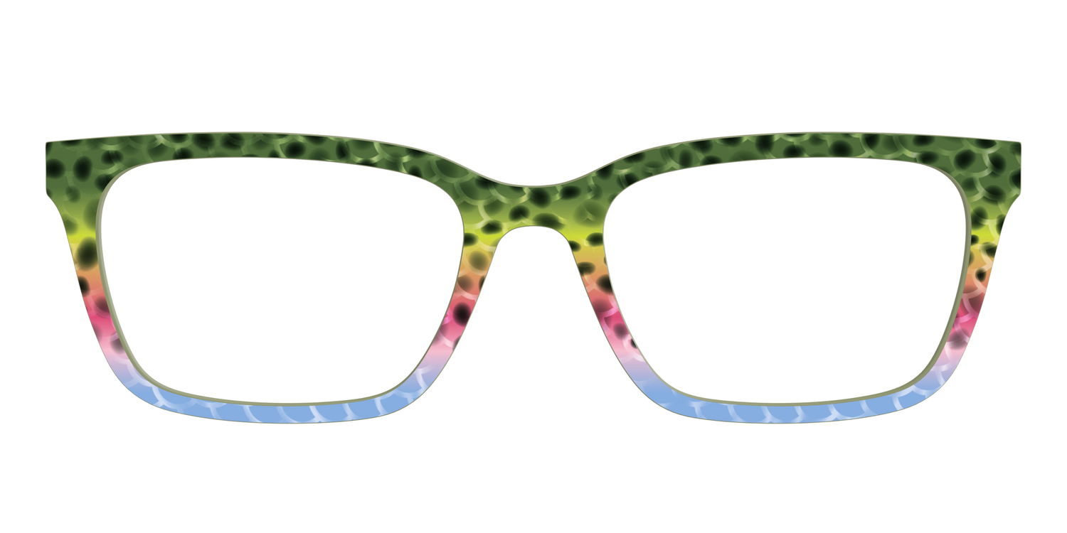 The Freshwater Trout Scales - Front Top Image - Pair Eyewear