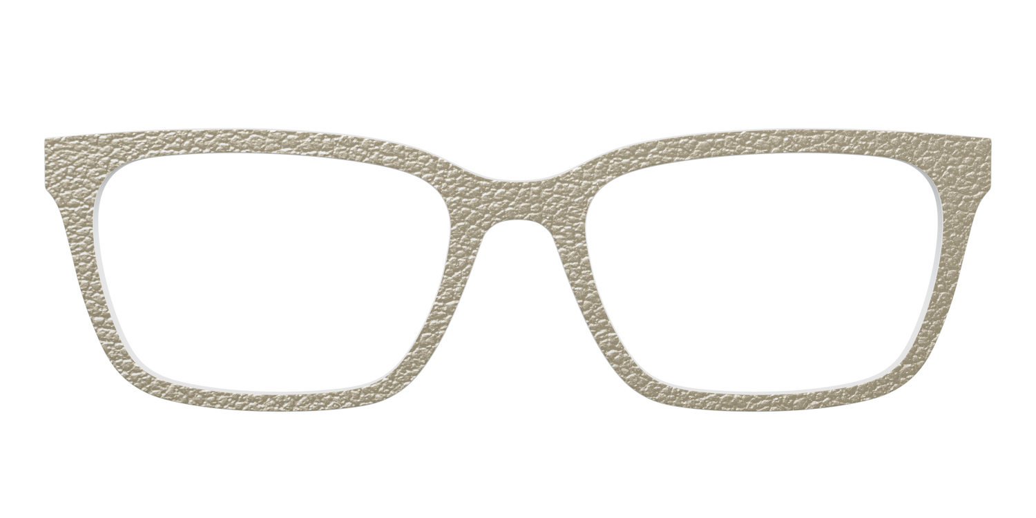 The Gold Leather - Front Top Image - Pair Eyewear