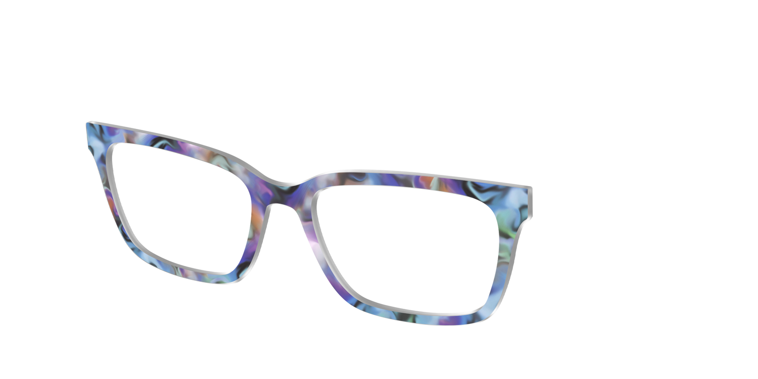 The Gossamer Marble - Angle Top Image - Pair Eyewear