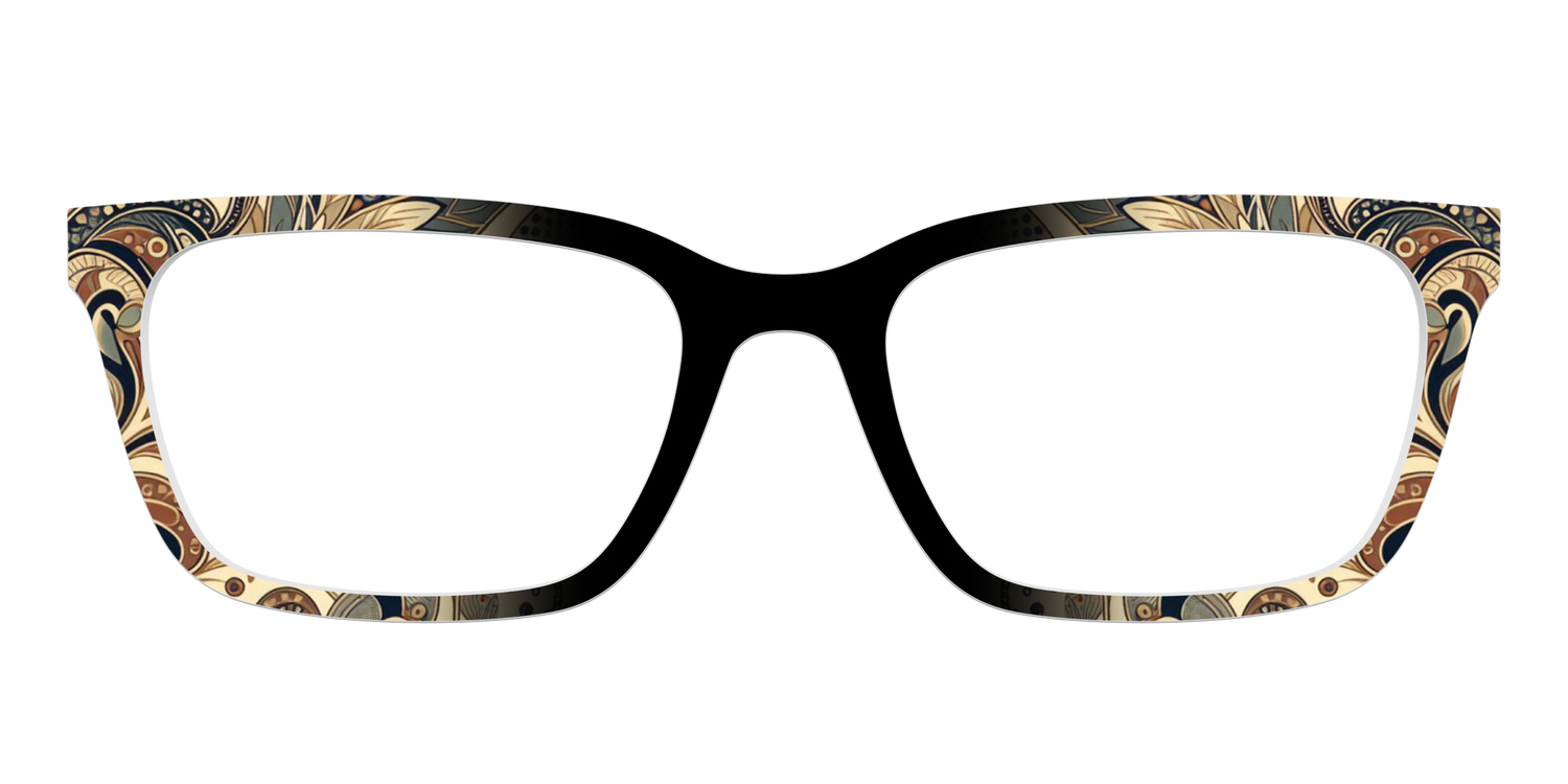 The Grand Paisley - Front Top Image - Pair Eyewear