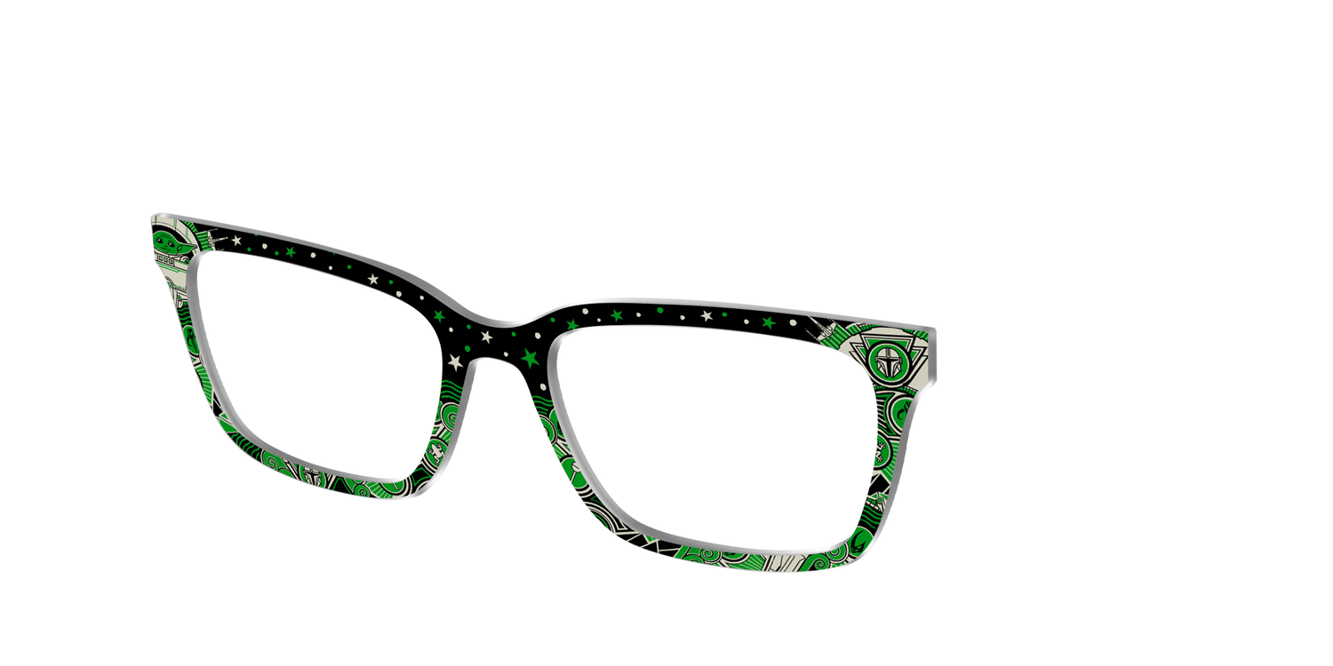Grogu™ Deco Galaxy - Angle Top Image - Pair Eyewear