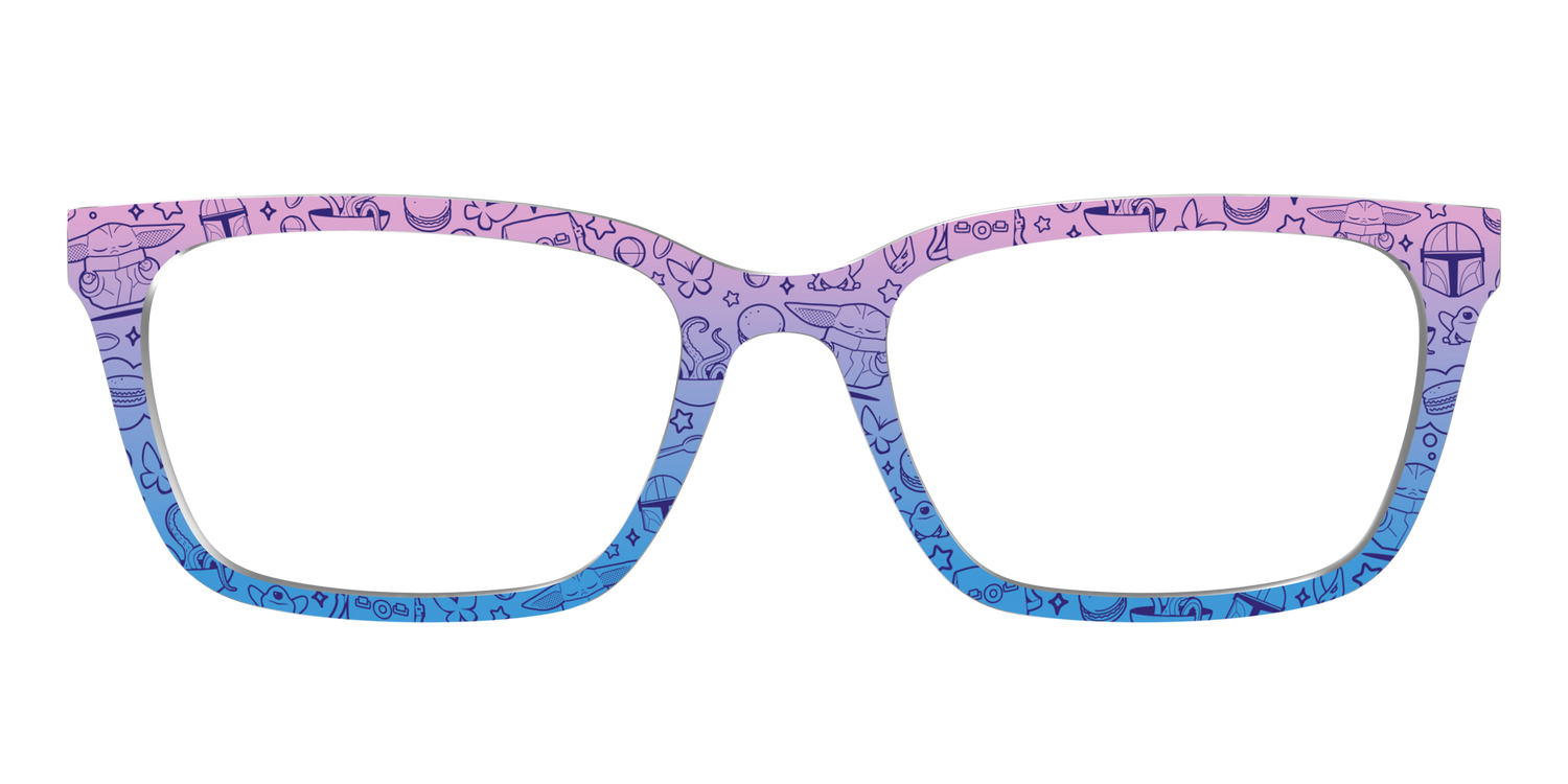 Grogu™ Galaxy Gradient - Front Top Image - Pair Eyewear