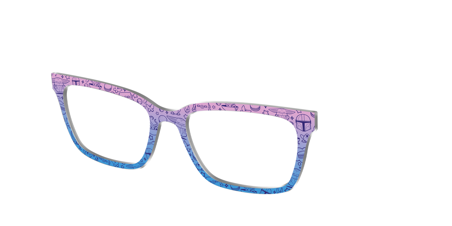Grogu™ Galaxy Gradient - Angle Top Image - Pair Eyewear
