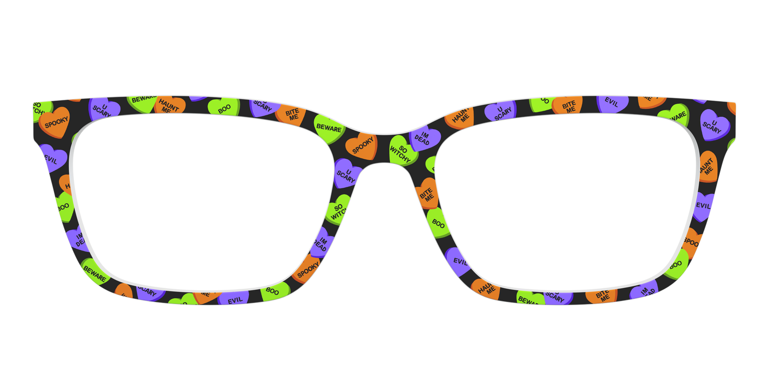 The Halloween Candy Hearts - Front Top Image - Pair Eyewear