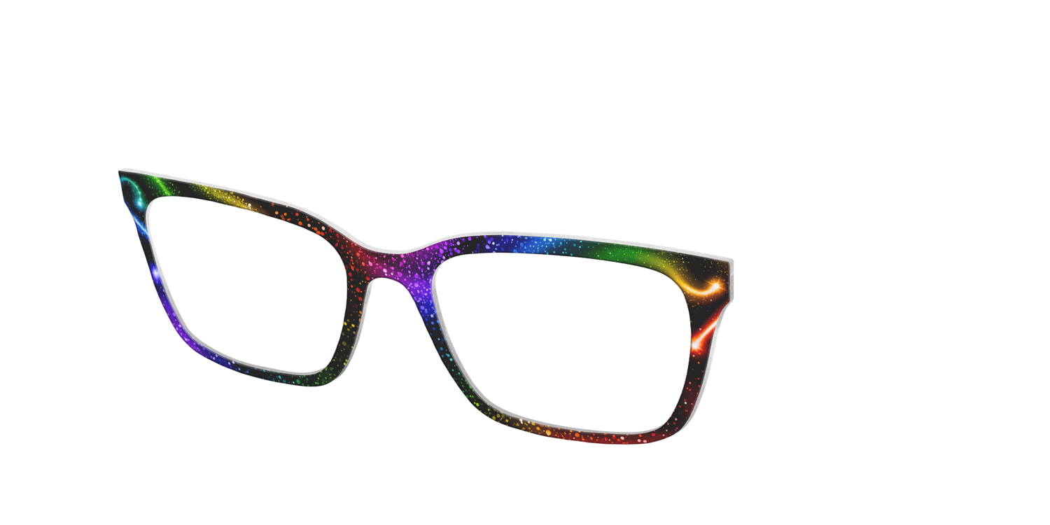 The Hex - Angle Top Image - Pair Eyewear