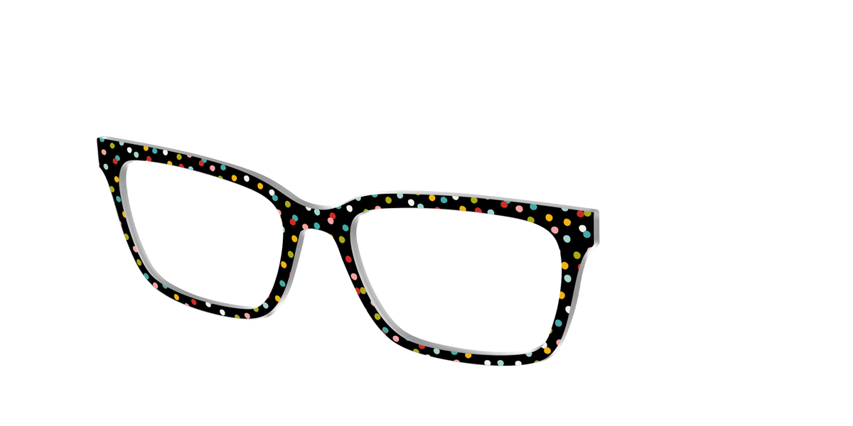 The Holiday Dots - Angle Top Image - Pair Eyewear