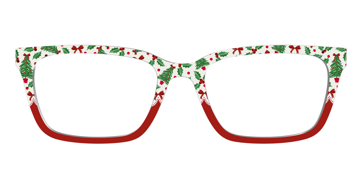 The Holly Jolly Split - Front Top Image - Pair Eyewear