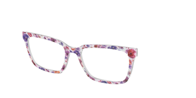 The Holographic Milky Floral - Angle Top Thumbnail - Pair Eyewear