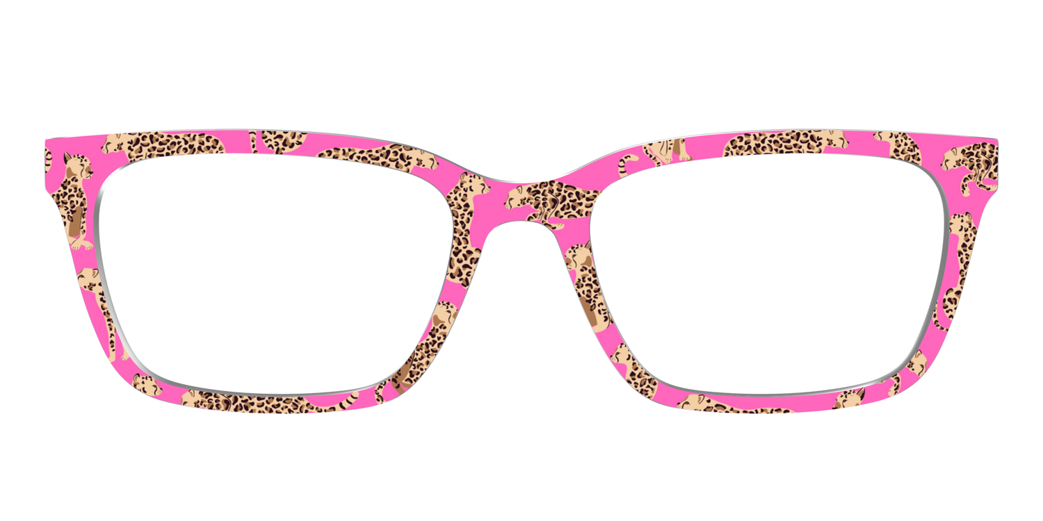 The Hot Pink Cheetahs - Front Top Image - Pair Eyewear