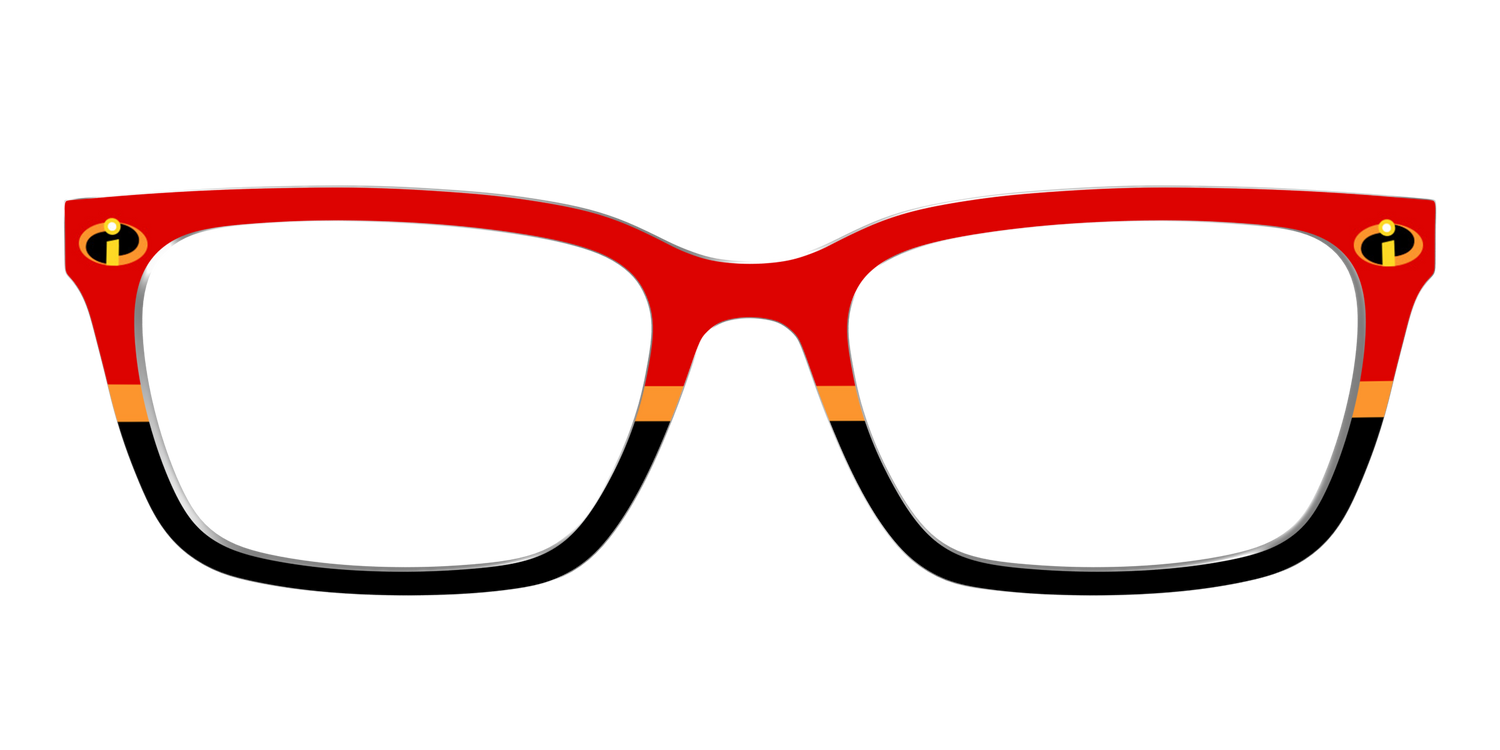 The Incredibles Super Suit - Front Top Image - Pair Eyewear