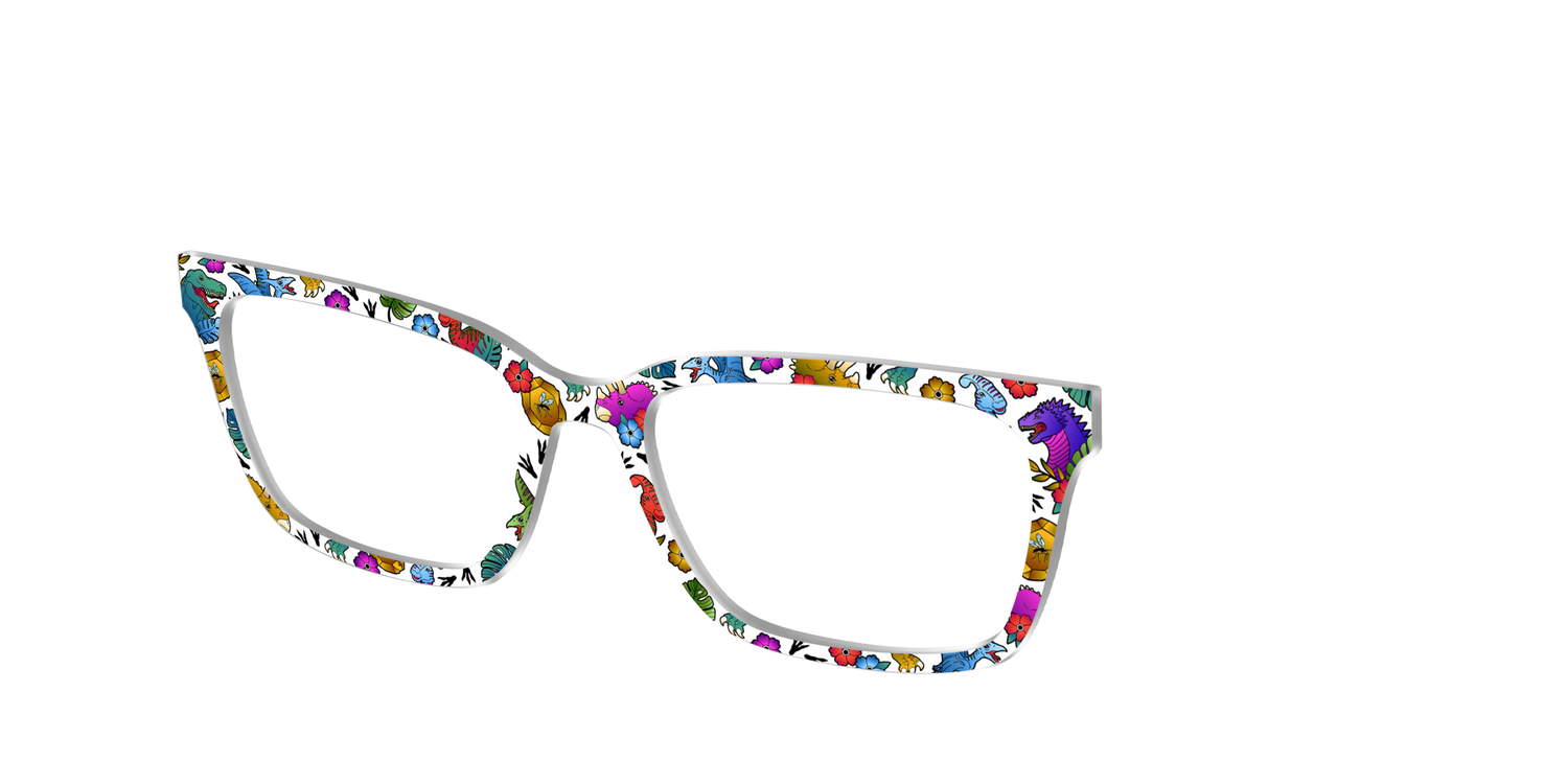 The Jurassic Ink - Angle Top Image - Pair Eyewear