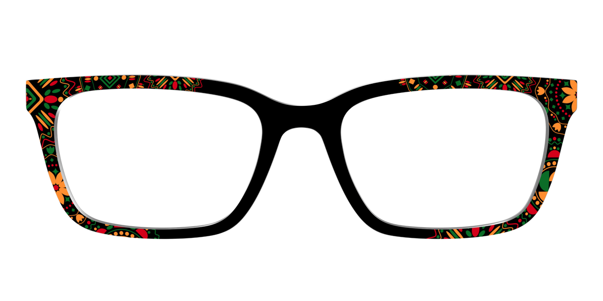 The Kwanzaa Medallion - Front Top Image - Pair Eyewear