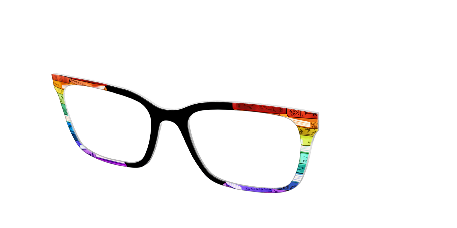 The Library Books - Angle Top Image - Pair Eyewear
