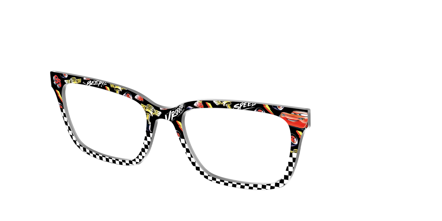 Lightning Mcqueen Speed Split - Angle Top Image - Pair Eyewear